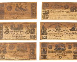 Republic of Texas Bills