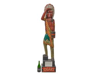 Vintage Cigar Store Indian
