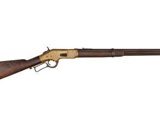 Antique Winchester Model 1866 44 RF Lever Action Saddle Ring Carbine