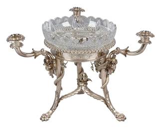 Georgian Sterling Silver Epergne