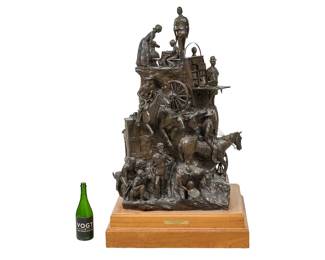 Cody Houston, Frontier Spirits , artist-cast bronze