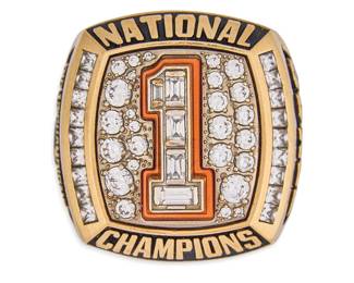 Texas Longhorns 2005 National Champions Ring