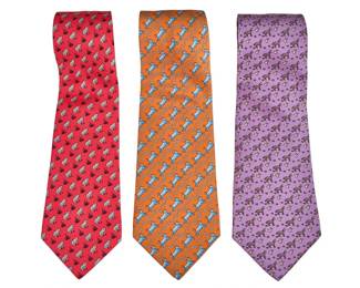 Hermes Silk Ties