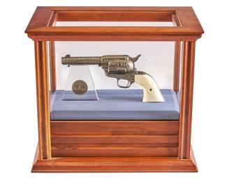 Colt SAA Brand Inspector Centennial 45 LC Revolver W/ Display Case