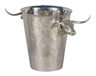 Longhorn Champagne Bucket stainless steel
