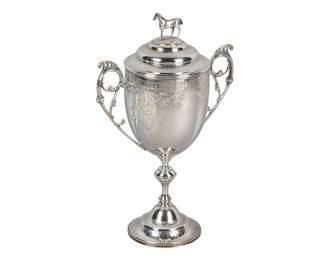 Victorian Sterling Silver Covered Cup