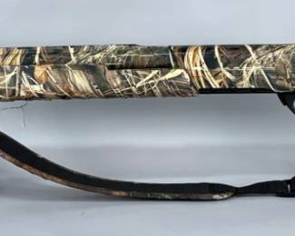 Remington M887 Nitro Mag 12 ga Pump Action Shotgun SN# AAE010782A, 28" Bbl, Fiber Optic Sights, Remington Imp Cyl Choke, Padded Sling, Nylon Shell Holder, For 2-3/4", 3" Or 3-1/2" Shells
