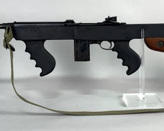 Iver Johnson M1 Carbine .30 Cal Rifle SN# AA45715, Commando Mark I Thompson Style Stock, Canvas Sling