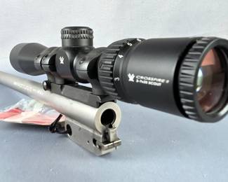 Thompson/ Center Arms Encore 500 S&W Mag Barrel, With Crossfire II Scout V-Plex 2-7x32 Scope, And Ace Case Padded Soft Case