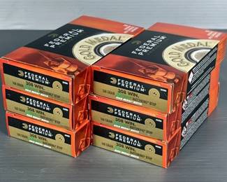 Federal Premium Gold Medal .308 Win 168 gr Sierra Matchking BTHP Ammo, Approx 120 Rds, Local Pickup Only