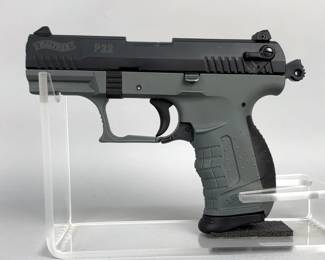 Walther/ Smith & Wesson P22 .22 LR Pistol SN# L230992, Additional 1/2" x 28 Threaded Bbl Adapter, Manual, In Original Hard Case