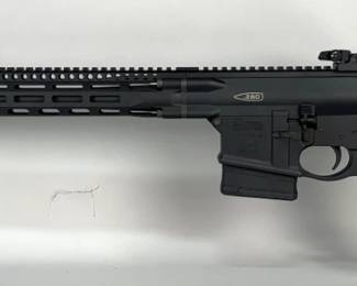 Daniel Defense DD5 V5 .260 Rem Rifle SN# DD5018564, UTG Flip Up Peep Sights, Adjustable Stock