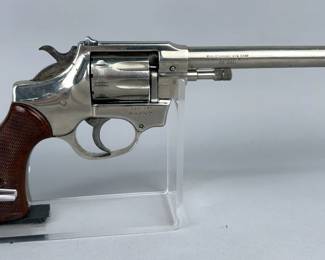 High Standard Sentinel Deluxe R-107 .22 Cal 9-Shot Revolver SN# 1847994, In Leather Holster