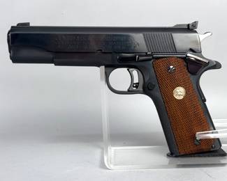 Colt Mark IV Series 70 Gold Cup National Match .45 Auto Pistol SN# 70N17767, 1974 With Collet Bushing, 3 Total Mags, Taurus Bushing Wrench, In Box