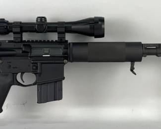Bushmaster XM15-E2S .450 Bushmaster Rifle SN# BK1307595, Rainguard 3-9x40 Scope, Adjustable Stock, In Soft Case