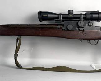 China Polytech/ IDE M-14S .308 Win Rifle SN# 21857, Nikon ProStaff 3-9x Scope On Springfield Armory Mount, Canvas Sling, Butt Plate Opens