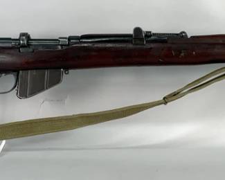 British Enfield No 1 MK III .303 British Bolt Action Rifle SN# 4891, 1916 WWI, 5 Stripper Clips, Canvas Sling