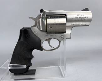 Ruger Super Redhawk Alaskan .454 Casull/.45 Colt 6-Shot Revolver SN# 530-26275, Manual, In Original Hard Case