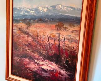 signed oil painting