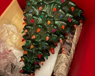 Vintage ceramic tree