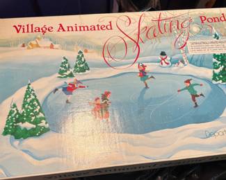 Dept 56 skating rink