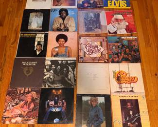  Over 130 Albums! Over 100 45's! Albums $6 each or 2 for $10. Singles $2 each or 6 for $10.