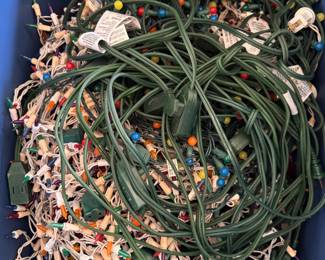 Lots of Vintage Christmas Lights- Bulk Pricing!