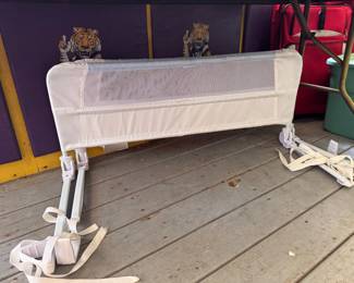 Mesh toddler bed rail guards. $10 each. 