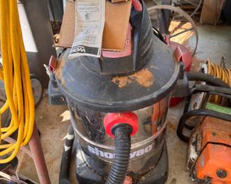 Shop-Vac Stainless Steel Wet/Dry Vacuum. $40. 