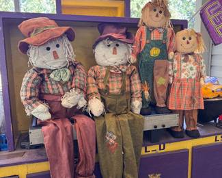 Fall Decor: Scarecrows - We will give bulk pricing as you shop.