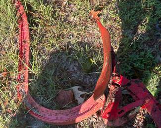 Vintage Single-Bottom Moldboard Plow- Antique Farm Tool/Yard Art.
