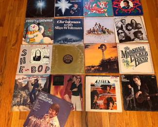  Over 130 Albums! Over 100 45's! Albums $6 each or 2 for $10. Singles $2 each or 6 for $10.