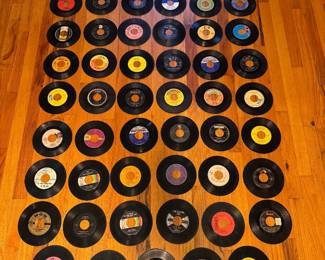  Over 130 Albums! Over 100 45's! Albums $6 each or 2 for $10. Singles $2 each or 6 for $10.