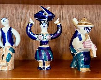 Sargadelos Figurines -the bag piper is sold.