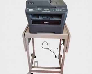 Lot #38 - Brother MFC-7860DW Wireless Multifunction Printer with Mobile Stand