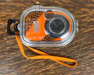 Lot #162 - Global Point 5" Underwater Camera with Aspherical Lens and Waterproof Case