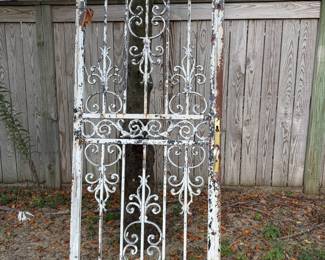 Wrought iron door