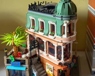 The LEGO Icons Boutique Hotel (set #10297) is a 3,066-piece modular building released as part of the 15th-anniversary collection of the Modular Buildings series.