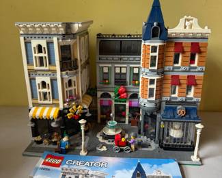 The LEGO Creator Expert Assembly Square (set #10255), released to celebrate the 10th anniversary of the Modular Buildings series.