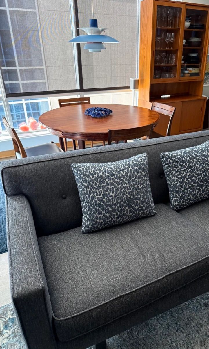 Room and Board Sofa 74 inches  long 34 deep