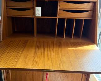Bernard Peterson & Son Denmark Teak Classic Drop front desk