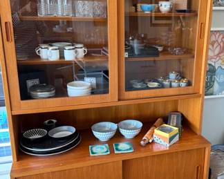 Danish Teak Hutch 1970's Poul Hundevad