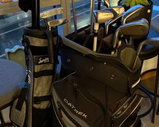 Four Womens Golf Clubs & Bags