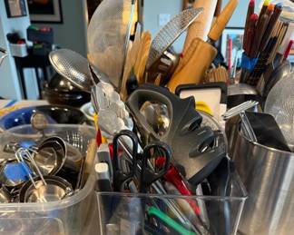 Every kitchen tool you could ever need (more than in picture)