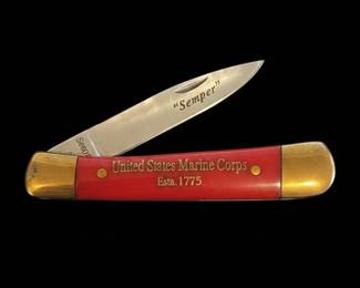 United States Marine Corps Commemorative Pocket Knife