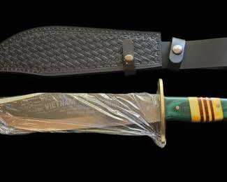 Timber Wolf Vietnam Veteran Limited Edition Collector Bowie Knife