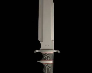 Scorpion Knives Custom SubHilt Bowie Knife