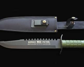Border Patrol Commemorative Survival Knife