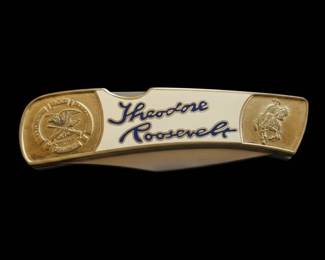NRA Limited Edition Theodore Roosevelt Folding Pocket Knife