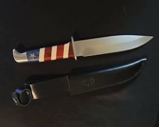 Timber Wolf American Independence Bowie Knife B